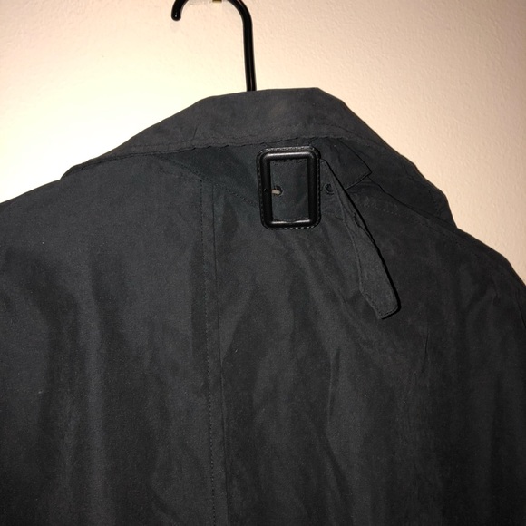 Samsoe Samsoe Black Kaya Trench Coat jacket - Picture 10 of 13